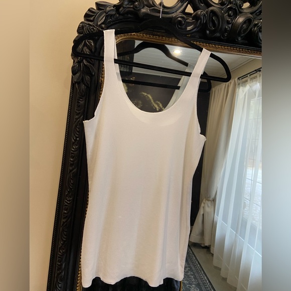 Zara knit off white tank - Picture 1 of 5